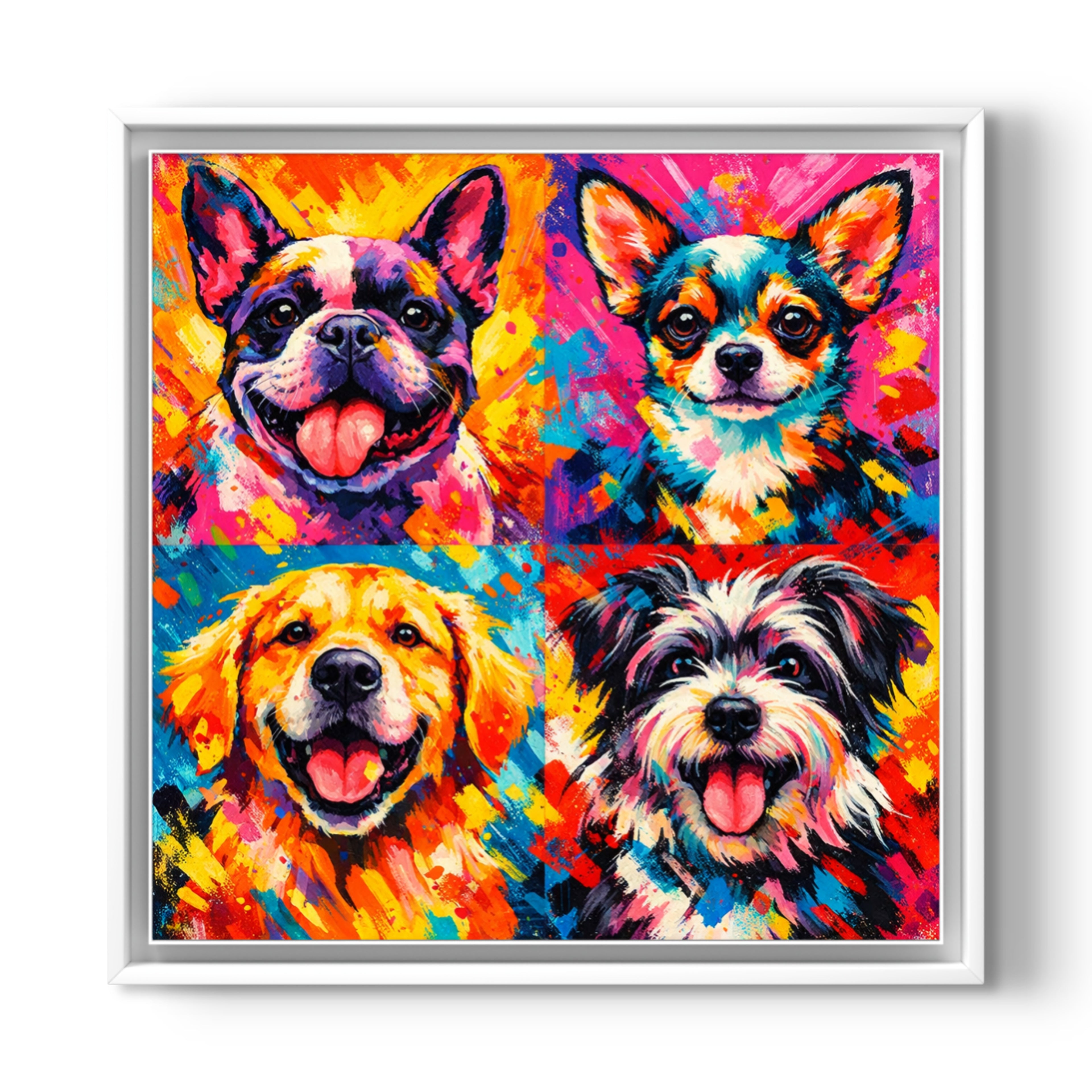 PAWTRAIT Lienzo 50x50 cm