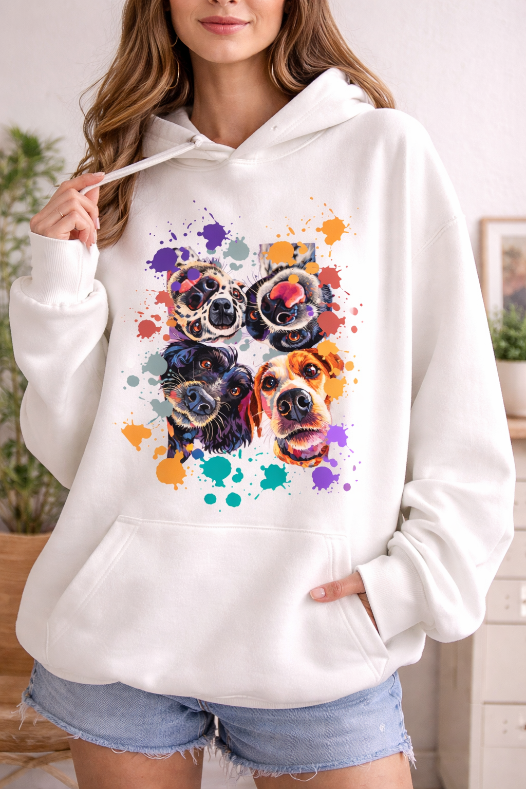 PAWTRAIT Hoodie Over Size