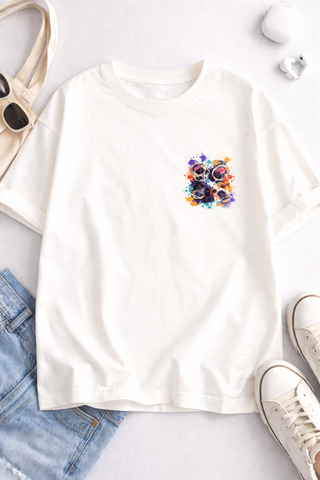 PAWTRAIT Playera