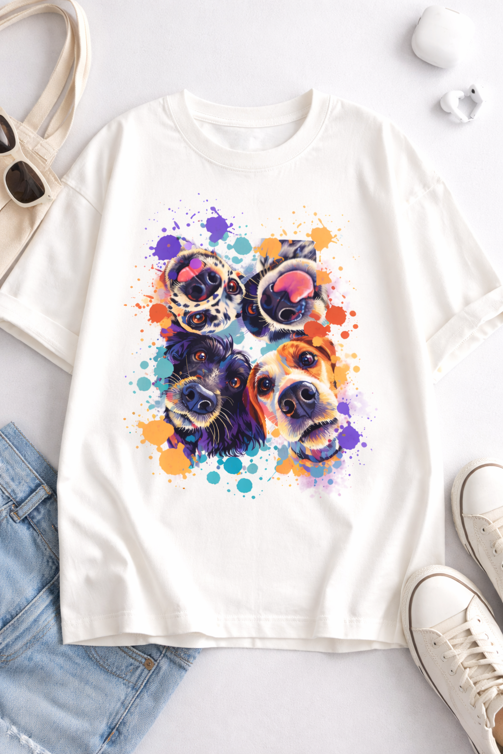 PAWTRAIT Playera