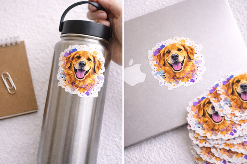 PAWTRAIT 25 Stickers